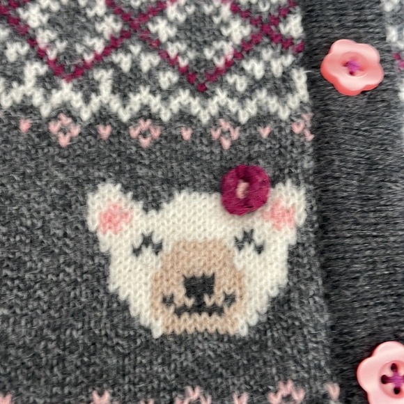 Hanna Anderson Bear Cardigan - Picture 3 of 6